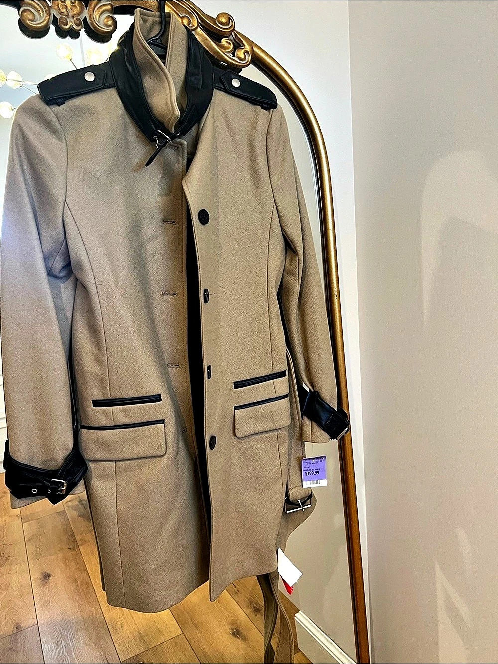Women's Trench Coat in Brown NWT